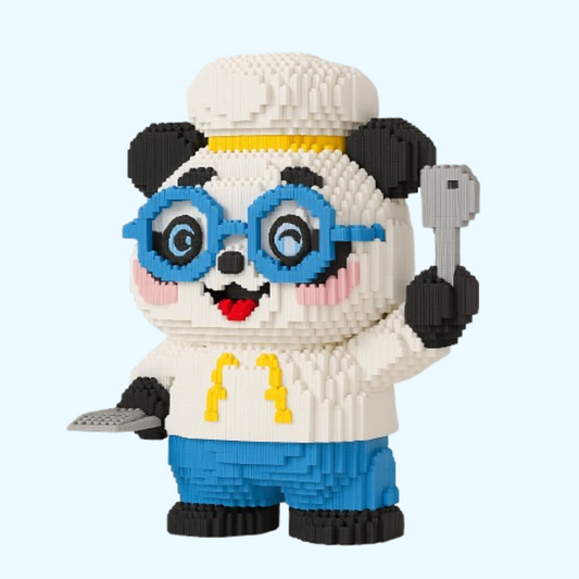 Bäcker-Panda Bausteinset