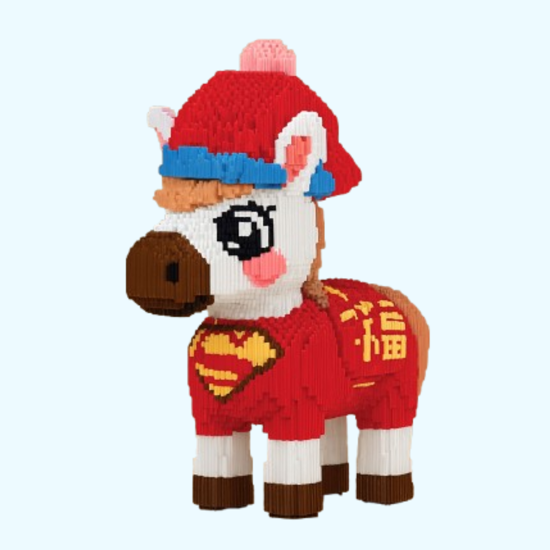 Lustiges Pony Bausteinset