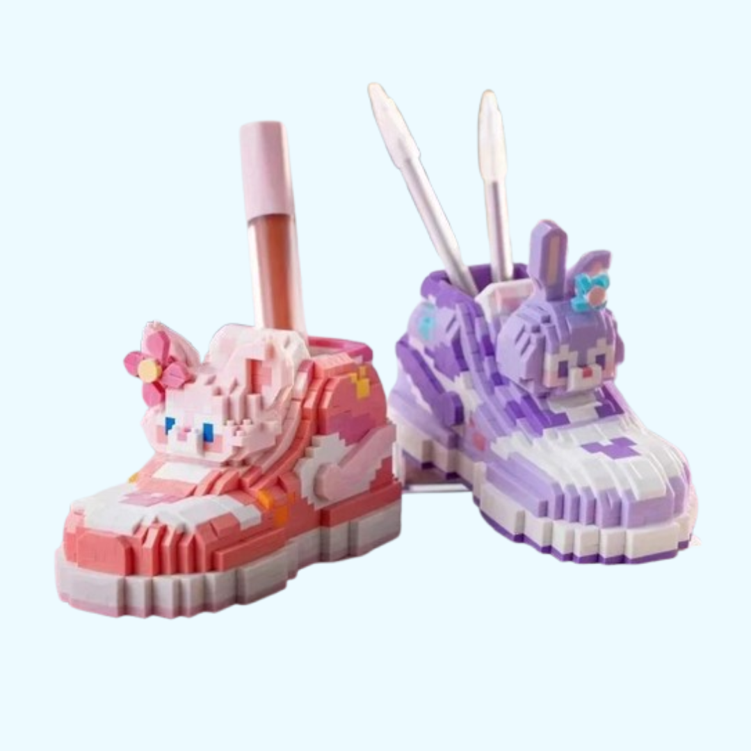 Schuh Stiftehalter Bausteinset