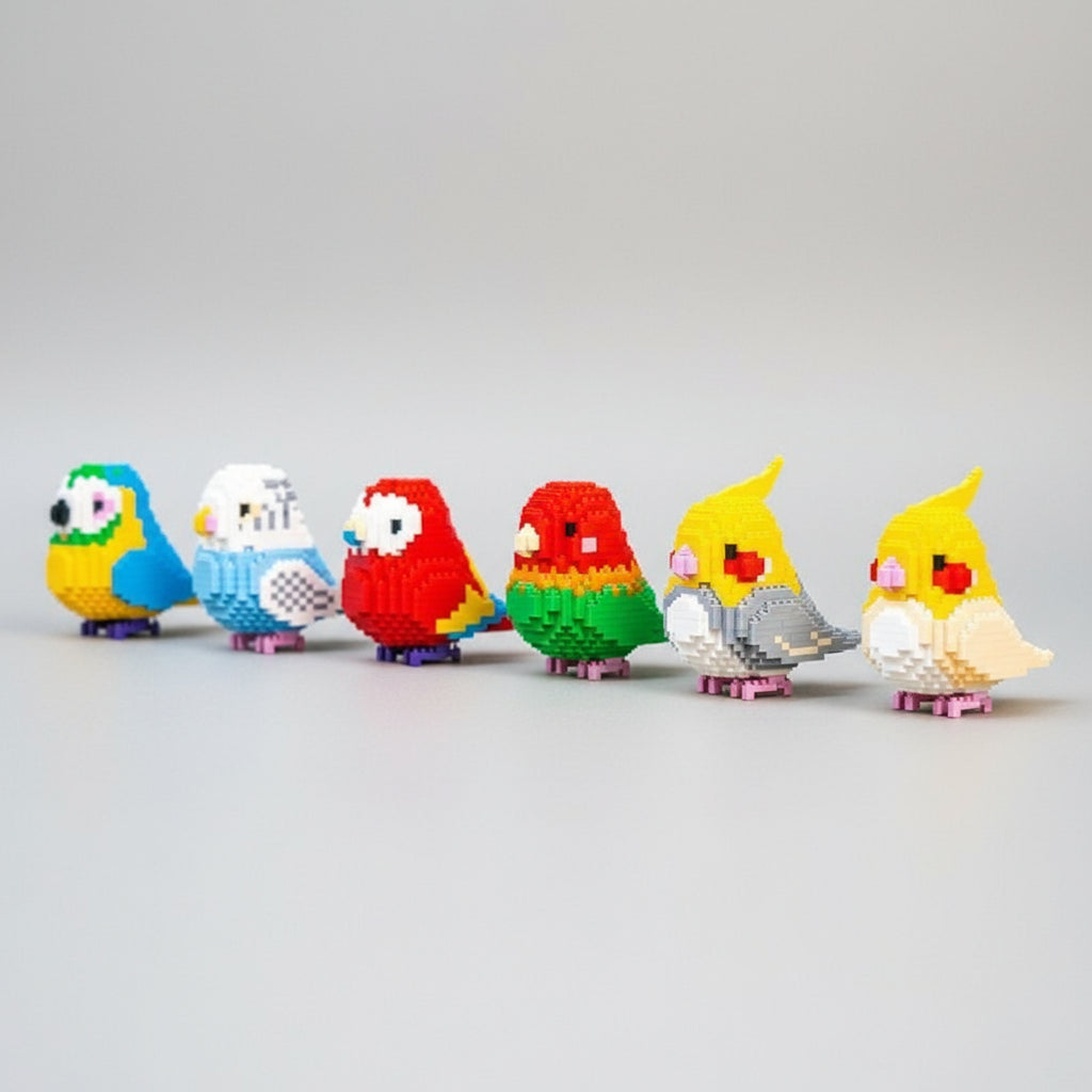 Vögel Bausteinset