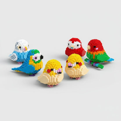 Vögel Bausteinset