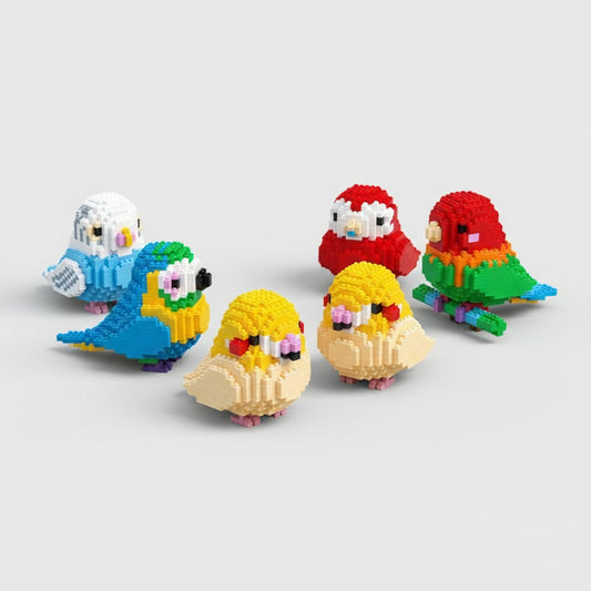 Vögel Bausteinset