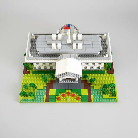 Weißes Haus Bausteinset