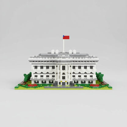 Weißes Haus Bausteinset