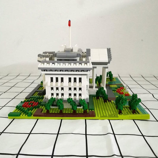 Weißes Haus Bausteinset