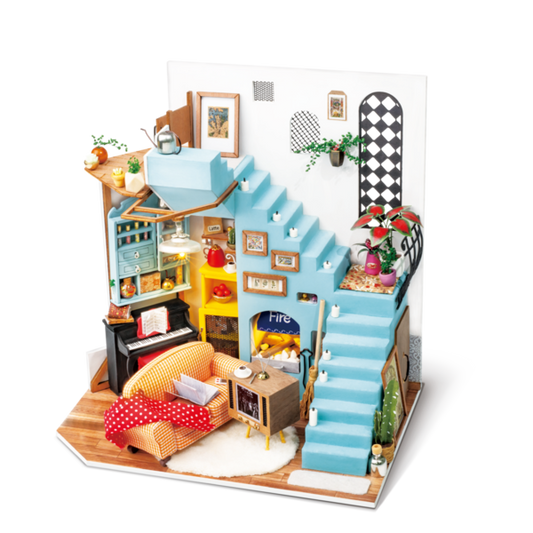 Wohnzimmer Holzbausatz